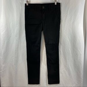 AEO American Eagle Black Skinny Pants Size 6 Short